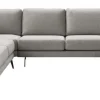 Hoekbank Acante pocket/visco zitting grijs