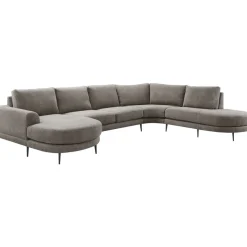 Hoekbank Aziri pocket visco zitting taupe