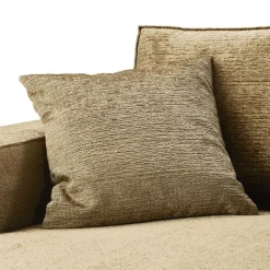 Hoekbank links Andelo HR-schuim zitting bruin