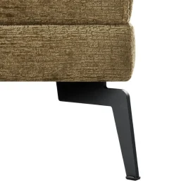 Hoekbank links Andelo pocket/visco zitting bruin