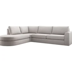 Hoekbank links Arnad HR koudschuim grijs