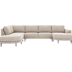 Hoekbank links Aziri ecru supreme comfort