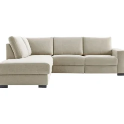 Hoekbank links Florance HR koudschuim zandbeige relaxfunctie