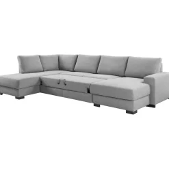 Hoekbank links Florance polyether grijs