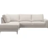 Hoekbank links Portona ecru premium comfort
