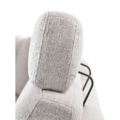 Hoekbank Moscato bonell HR-schuim zitting lichtgrijs