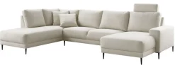 Hoekbank Portona ecru