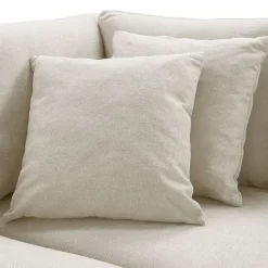 Hoekbank Portona HR-schuim zitting ecru