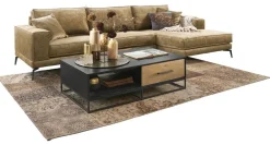 Hoekbank rechts Andelo HR-schuim zitting bruin