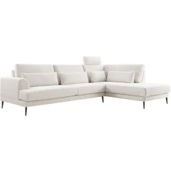 Hoekbank rechts Ansio HR-visco zitting beige