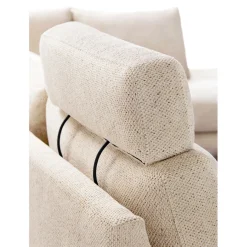 Hoekbank rechts Aziri ecru supreme comfort