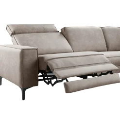 Hoekbank rechts Barrio bruin relaxfunctie excellent comfort