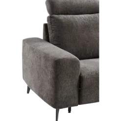 Hoekbank rechts Davanti pocket HR koudschuim donkergrijs