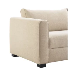 Hoekbank rechts Licato naturel relaxfunctie premium comfort