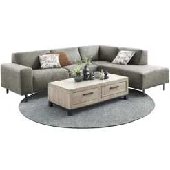 Hoekbank rechts Pantini grafiet supreme comfort