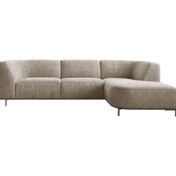 Hoekbank rechts Pantini taupe supreme comfort