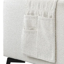 Hoekbank Tusari beige verstelbare zitdiepte