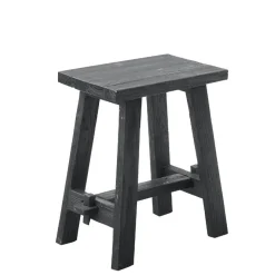 Krukje Panca (35 Cm) teak black