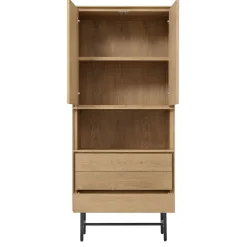 Opbergkast Belvio (85 Cm) light oak fineer