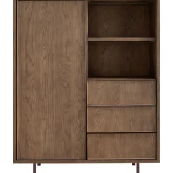 Opbergkast Calvo 143x115x045 cm bruin