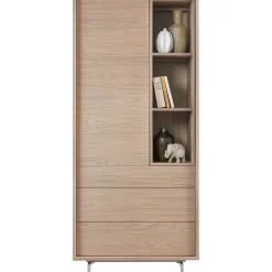 Opbergkast Famosa bruin 187x83x45 cm