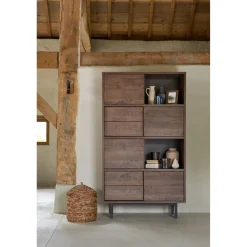 Opbergkast Spazzare laag (100 Cm) dark mango