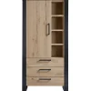 Opbergkast Verato (100 Cm) naturel grey