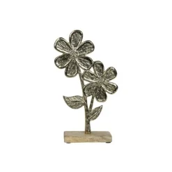 Ornament Toricella bloem astra M goud