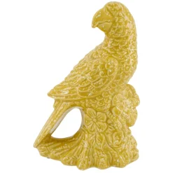 Ornament Trissino karamiek geel