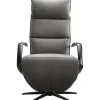 Relaxfauteuil Moio verstelbare rug en voetensteun