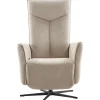 Relaxfauteuil Seduto microvezel beige