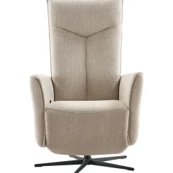 Relaxfauteuil Seduto microvezel beige