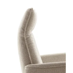 Relaxfauteuil Seduto microvezel beige