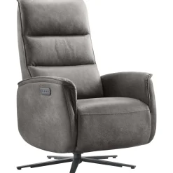 Relaxfauteuil Volgere elektrisch grijs