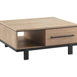 Salontafel Adanti 90x90 cm vierkant barley