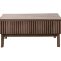 Salontafel Arrosto eikenhout 90x90 cm vierkant Dark Roast