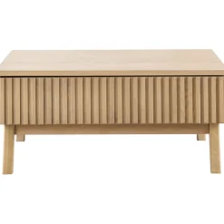 Salontafel Arrosto eikenhout 90x90 cm vierkant light roast