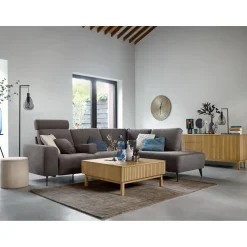 Salontafel Arrosto eikenhout 90x90 cm vierkant light roast