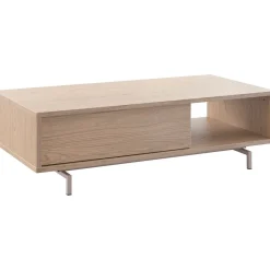 Salontafel Famosa 67x131 cm rechthoekig bruin