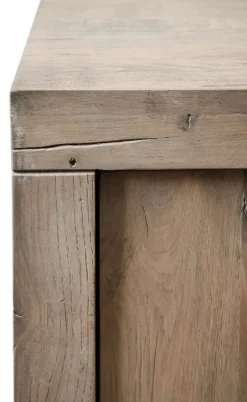 Salontafel Hevano eikenhout 65x132 cm rechthoekig moose