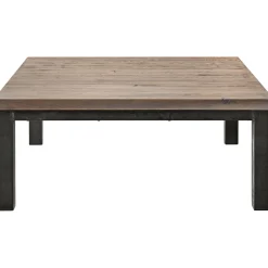 Salontafel Hevano eikenhout 100x100 cm vierkant moose