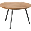 Salontafel Romaro 65 cm rond teak mix rough