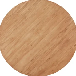 Salontafel Romaro teakhout 90 cm rond mix rough