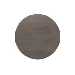 Salontafel Tavolo eikenhout 80 cm rond grafiet