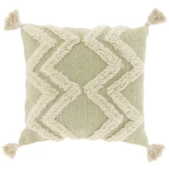 Sierkussen Banchette lichtgroen