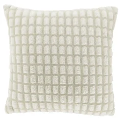 Sierkussen Banchette 45x45 cm wit