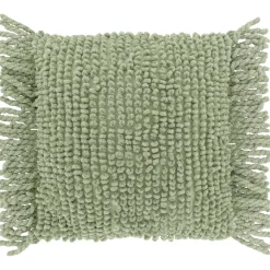 Sierkussen Canevino 45x45cm lichtgroen