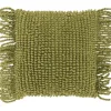 Sierkussen Canevino 45x45cm mosgroen