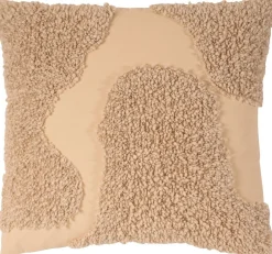 Sierkussen Faicchio 45x45cm beige taddy