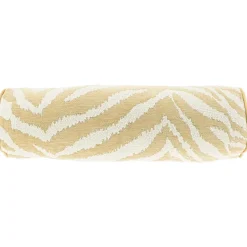 Sierkussen Foglia 15x45cm rol beige